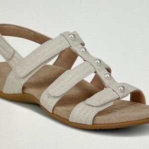 Vionic Womens Amber Pearl Slingbacks Size 8 (7775809)